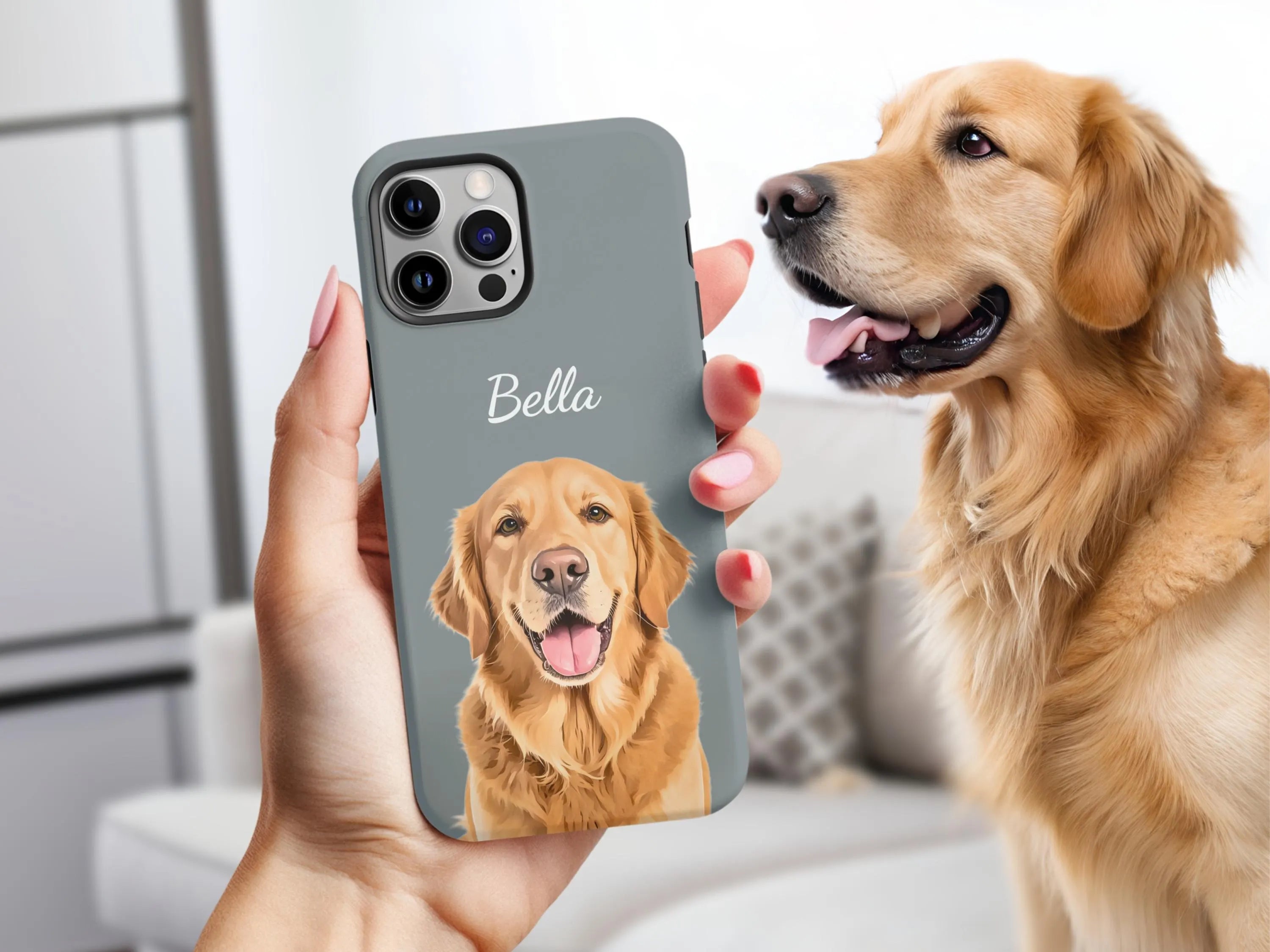 Pet Portrait Phone Case